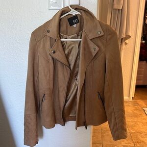 Kut from the Kloth Women's Brown Leather Jacket